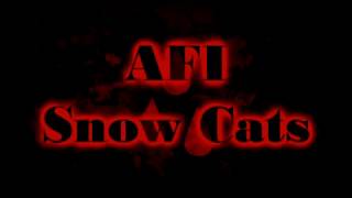 AFI - Snow Cats [Lyrics on screen]