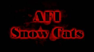AFI - Snow Cats [Lyrics on screen]