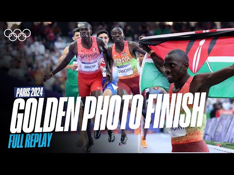 😳 Close, Closer, What a Finish! 🇫🇷 Men's 800m Final 🏅| Paris Replays