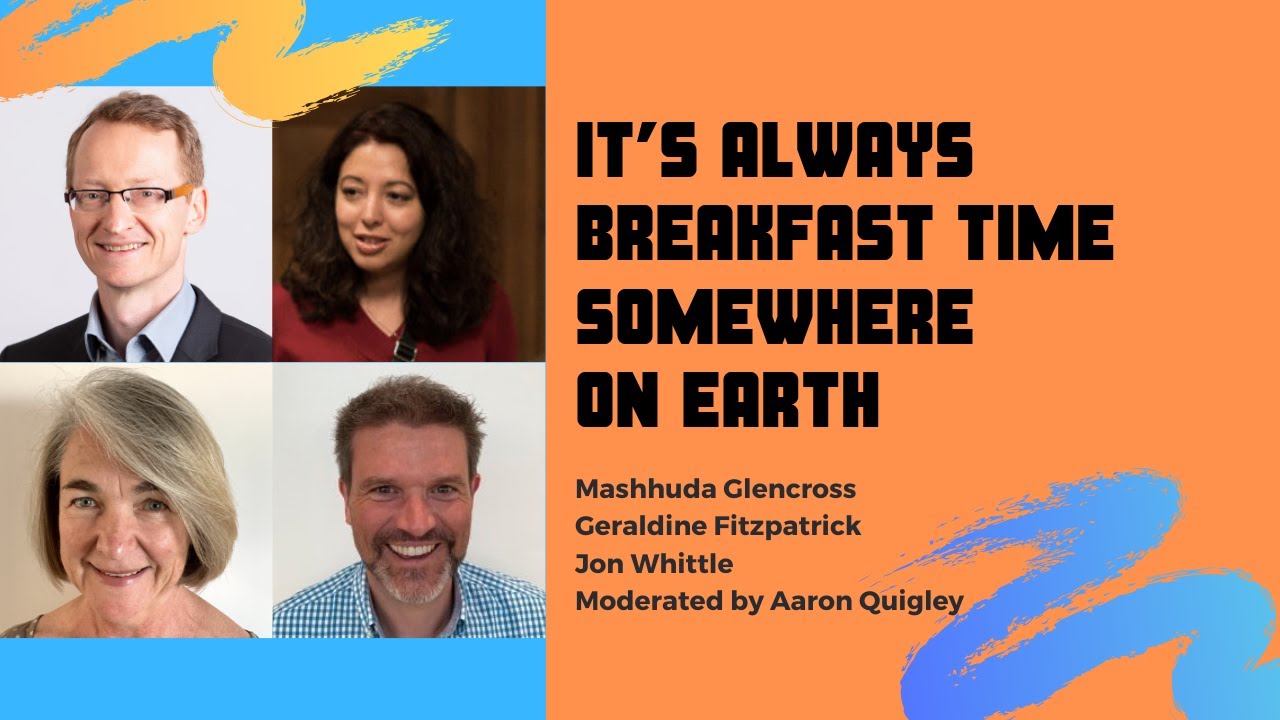 It’s always breakfast time somewhere on Earth