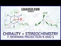 Newman Projection Stereochemistry R S Trick Chirality Vid 7