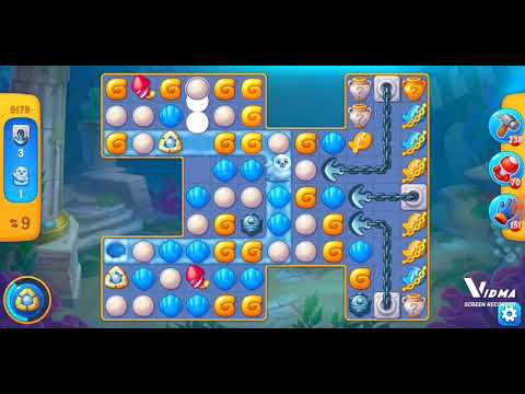 Fishdom. 9179 level no boosters and diamonds. 15 moves