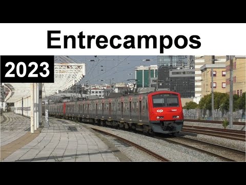 Estação de Entrecampos & Entrecampos Poente - Comboios de Portugal & Fertagus Trains