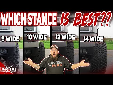 Truck Stance Options that You Can SEE!