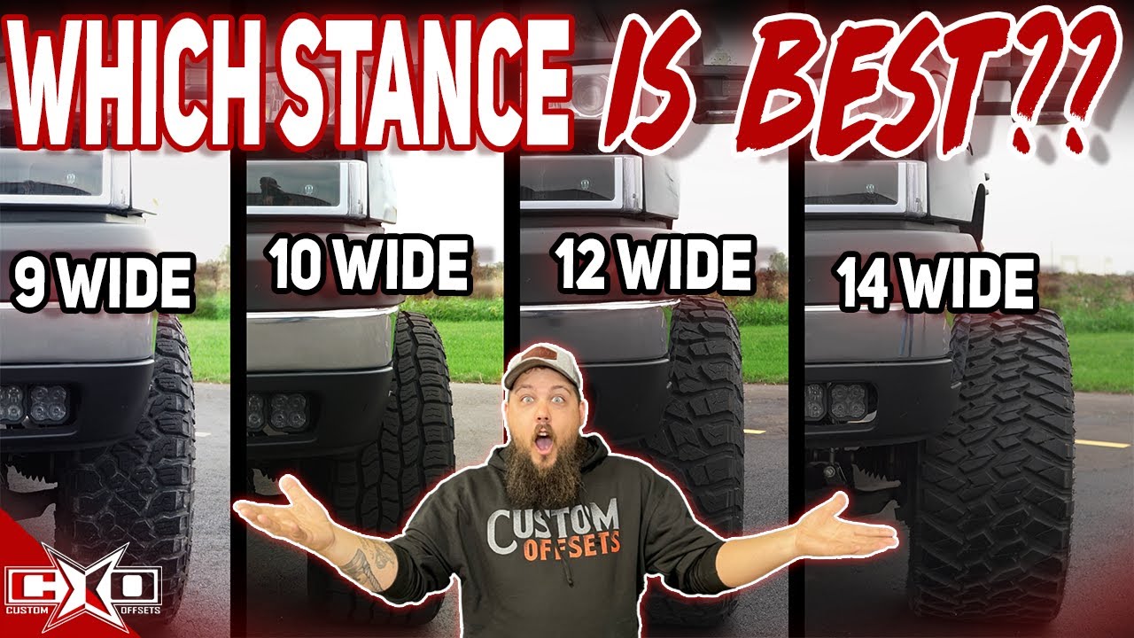 Truck Stance Options that You Can SEE!