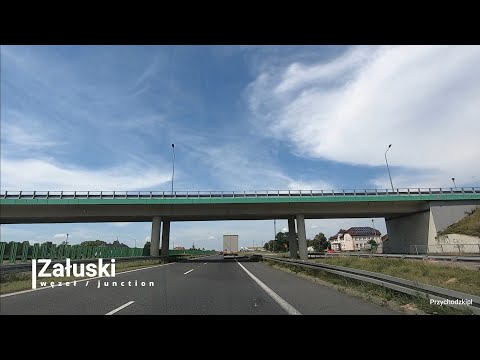 Droga ekspresowa S7 Załuski - Modlin przed przebudową / S7 expressway - before reconstruction