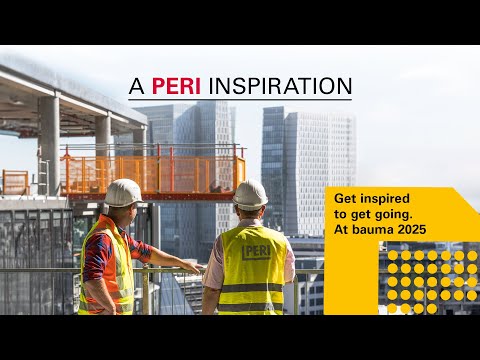 Get ready for bauma 2025 with PERI
