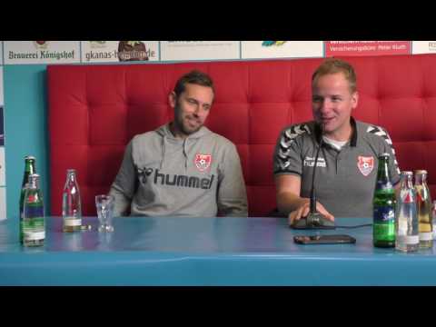 Pressekonferenz: KFC Uerdingen - Sportfreunde Baumberg (23.10.2016)