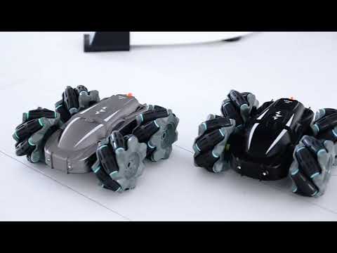 машинка детская перевертыш на радиоуправлении Stunt Elves