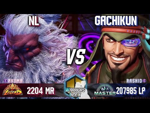 SF6 🥊 NL (AKUMA) vs Gachikun (RASHID) 🥊 StreetFighter6