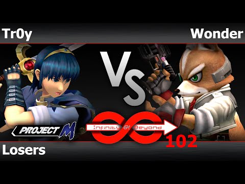 IaB! 102 - SS | Tr0y (Marth) vs [MB] Wonder (Fox) Losers - PM