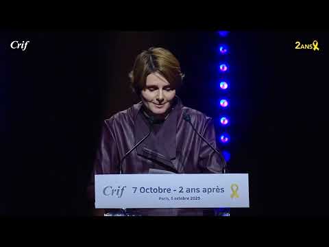 2 ans du 7-Octobre - Intervention de Caroline Fourest