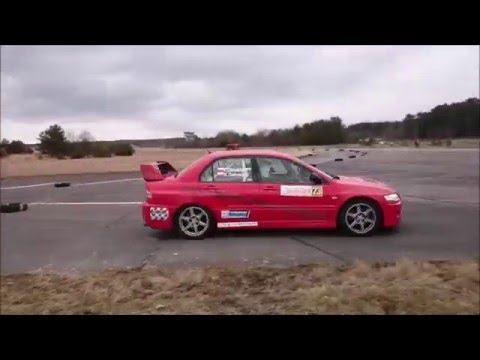 42. Rajd Monte Karlino 2016 Mistubishi Lancer Evo 8 Piotr Sławiński Karol Sekrecki