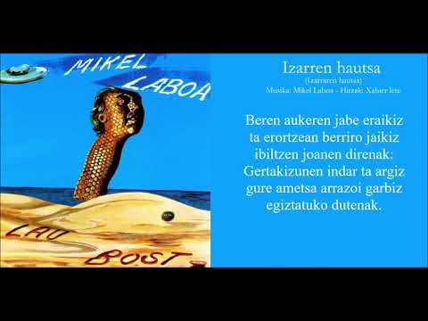 MIKEL LABOA - IZARREN HAUTSA (Izarraren hautsa) - (Lyric video)