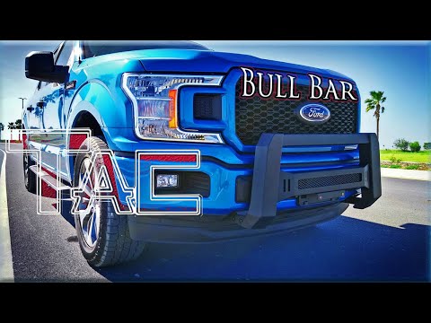 TAC Bull Bar Fit 2004-2020 Ford F150 Barra de empuje / tumbaburros