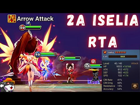 The Power Of Iselia (2A Fire Fairy) In RTA  Summoners War