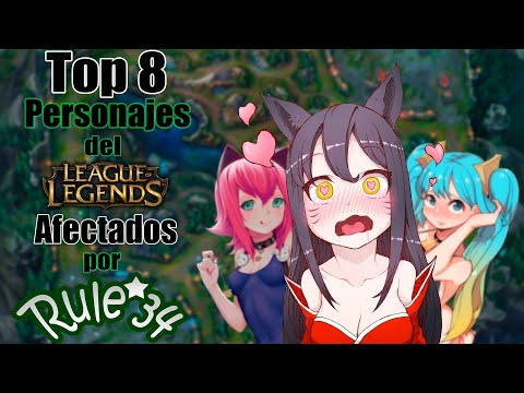 TOP 8 | Personajes del LEAGUE OF LEGENDS afectados por RULE34 | WinterTreat