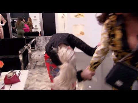 RHONJ Season 10 Hair Pull Heard Around Jersey (Margaret vs. Danielle) Danielle pulls Margaret’s Hair
