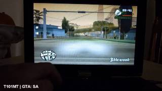 preview picture of video 'GTA San Andreas on ASUS Eee PC T101MT'