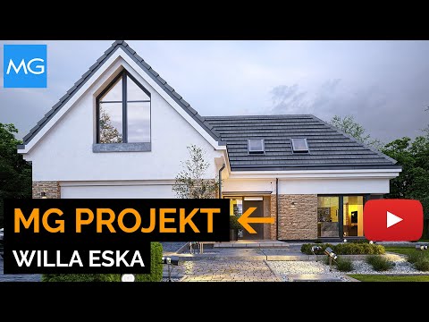 Projekt domu Willa Eska MGProjekt