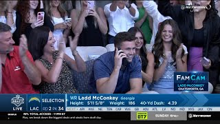Chargers Select WR Ladd McConkey (Rd 2, Pick 34) | LA Chargers