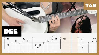 Ozzy Osbourne - Dee (Randy Rhoads) - Guitar Tab | Lesson | Cover | Tutorial