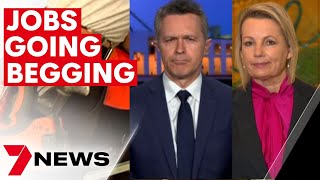 Staff shortage crisis in Australia, with almost 500,000 jobs vacant | 7NEWS