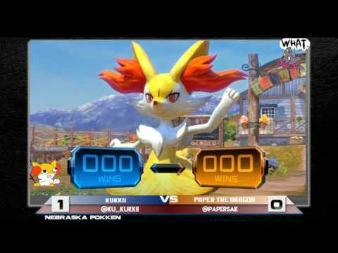 Kukkii vs Paper the Dragon  - Pokken at Sparta - 10/18/16