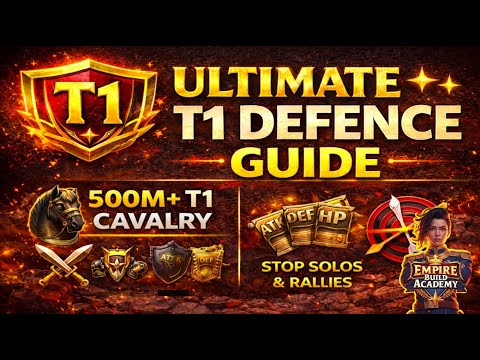 How to Build the Ultimate T1 Defense in Evony (2026 Meta)
