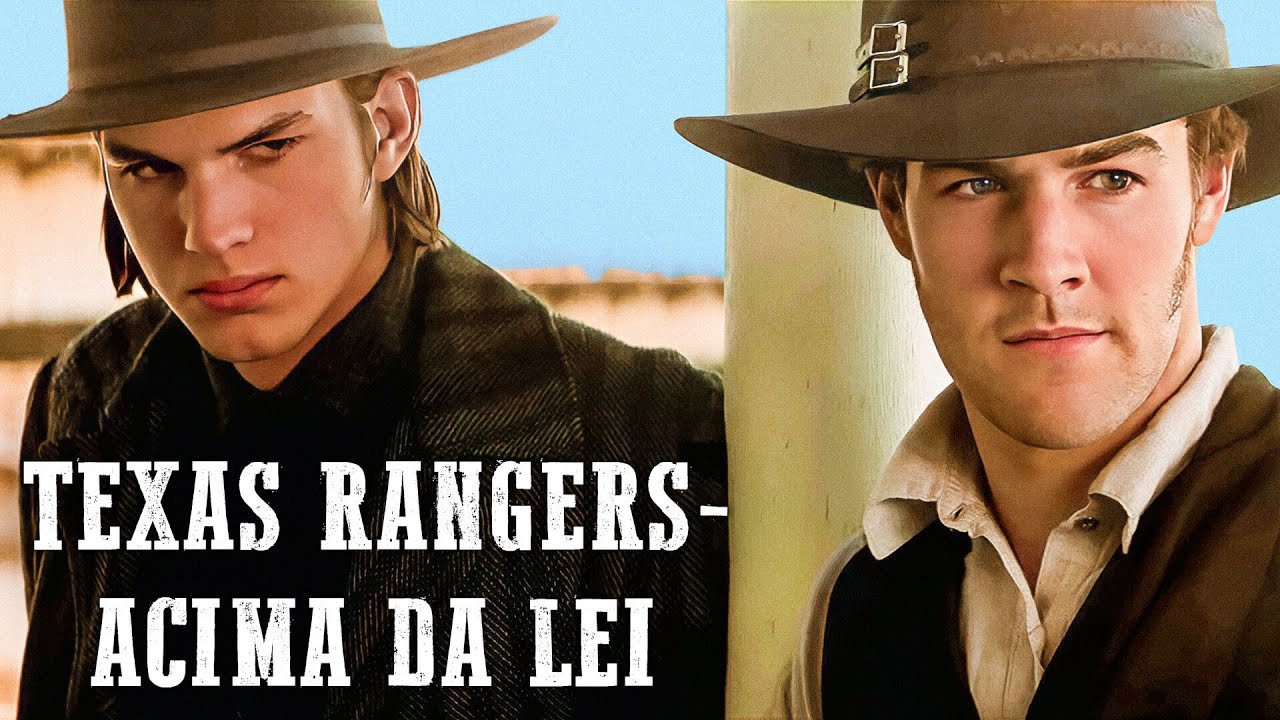 Texas Rangers - Acima da Lei | 4K | Dublado | Ashton Kutcher | Western