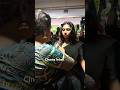 மகளின் ஆடையை சரி செய்த வனிதா விஜயகும�
