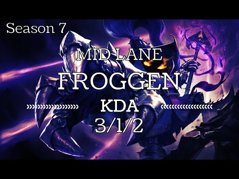 Froggen - Veigar vs Lucian - NA - Gameplay Highlight 7.18