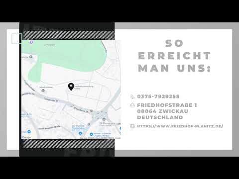 Friedhofsverwaltung Planitz YouTube-Vdeominiatur 11
