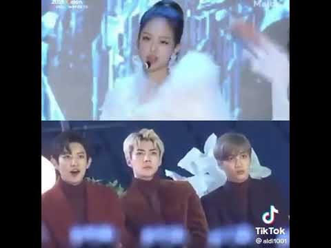 Sehun,Chanyoel and Kai reaction to Blackpink “whistle” #blackpink #sehun #chanyeol #kai #exo #short
