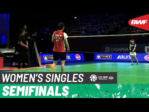 HYLO Open 2022 | Zhang Yi Man (CHN) vs. Nozomi Okuhara (JPN) [3] | SF