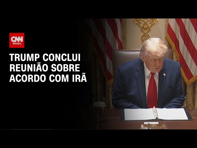 Trump conclui reunião sobre acordo com Irã | CNN 360º