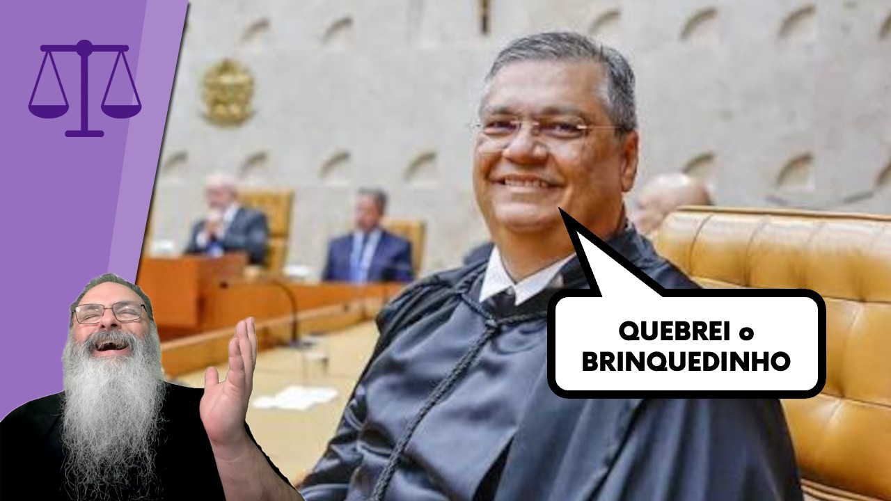 FLÁVIO DINO reintegra ANDREI RODRIGUES e DESTRÓI o STF: NENHUMA decisão VALE mais NADA