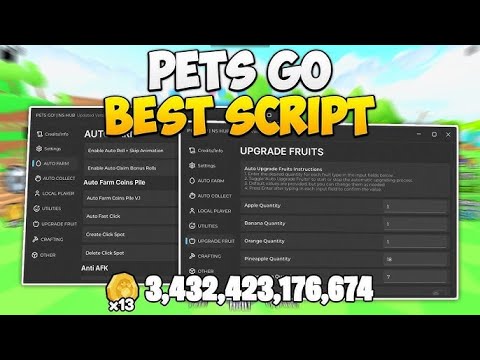 PETS GO! 🐾 Best Farm Scripts: FAST Auto Fish l Auto Roll l MOBILE SUPPORT! PASTEBIN!!