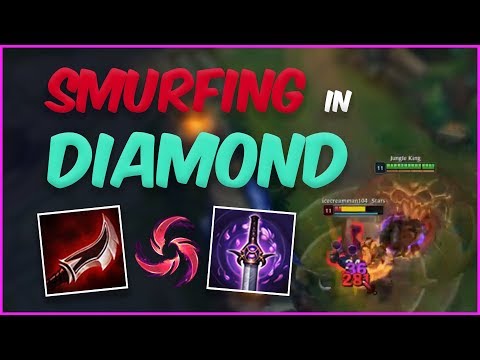 ScrubNoob | Smurfing in Diamond (ft. Nick)