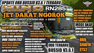 Download lagu UPDATE OBB BUSSID V3.6.1 SOUND HINO RN285 JET DARAT | GRAFIK REALISTIS | BUS SIMULATOR INDONESIA mp3