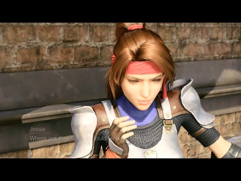 Final Fantasy VII Remake Intergrade: Yuffie Teases Jessie About Cloud