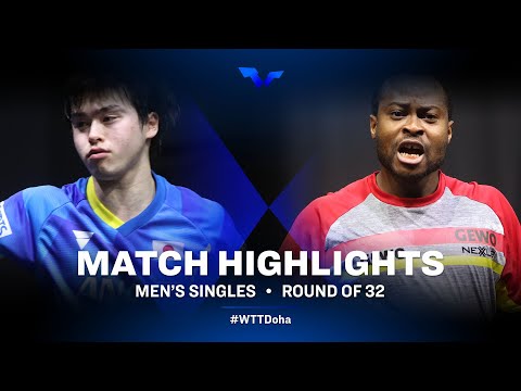 Masataka Morizono vs Quadri Aruna | WTT Star Contender Doha 2021 | MS | R32 Highlights