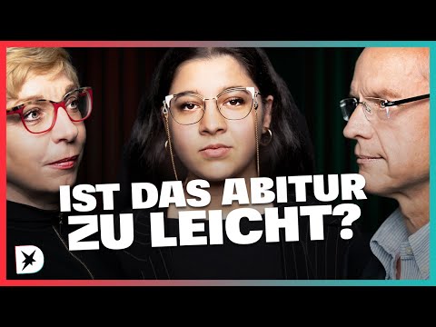 Ist das Abitur zu leicht? Schülerin vs. Lehrer | DISKUTHEK