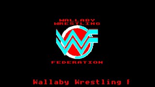 Wallaby Wrestling Federation (WWF) for the BBC Micro