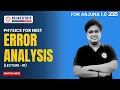 ERROR ANALYSIS L 01 ARJUNA 1 0 BATCH FOR NEET BEST NEET COACHING IN KANPUR