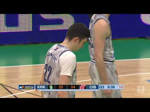 AdmiralBet ABA League 2021/22 highlights, Round 20: Krka - Cibona (11.2.2022)