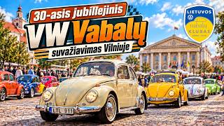 30-asis jubiliejinis „Volkswagen Vabalų“ suvažiavimas Vilniuje.