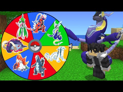Roulette chooses the new Pokémon in Pixelmon.