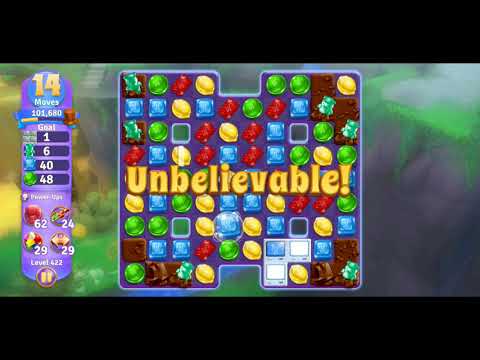 Willy Wonka's World of Candy Level 422 Complete - No Hacks (Android/IOS)
