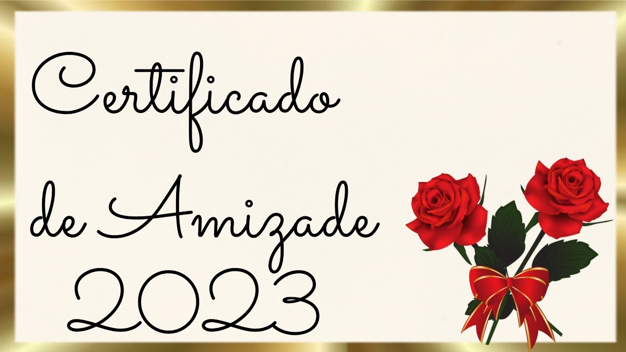 Contrato de Renovação de Amizade para 2023- Contrato de Amizade para compartilhar *melhores amigos*